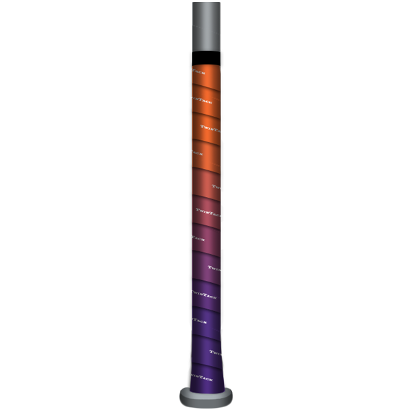 TT Pro Bat Grip - Orange/Purple