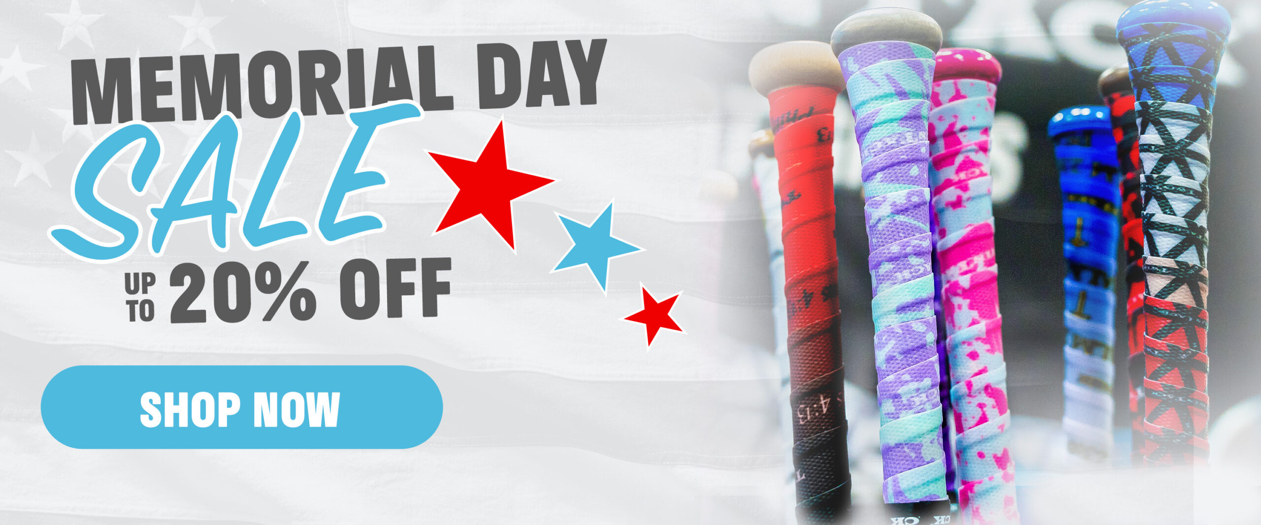 Memorial Day Sale: Up to 20% off